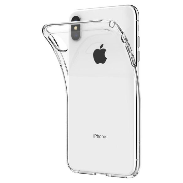 Spigen Liquid Crystal iPhone X/Xs hátlap, tok, átlátszó