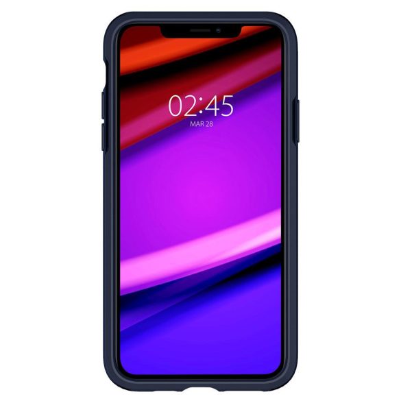 Spigen Hybrid NX iPhone 11 Pro Max hátlap, tok, sötétkék