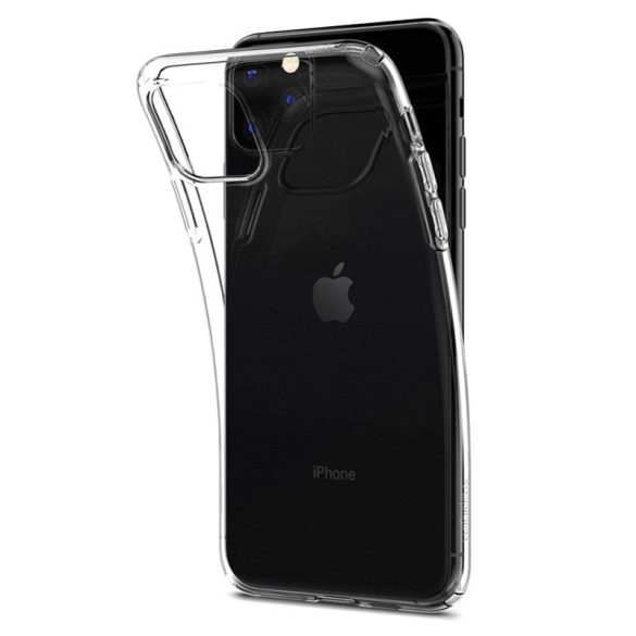 Spigen Liquid Crystal Clear iPhone 11 Pro hátlap, tok, átlátszó