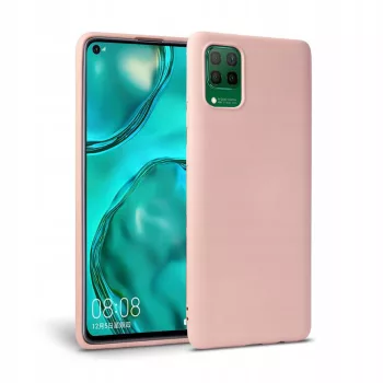   Tech-Protect Icon Huawei P40 Lite szilikon hátlap, tok, rózsaszín