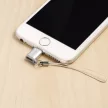 Remax Micro USB - Lightning átalakító adapter, arany