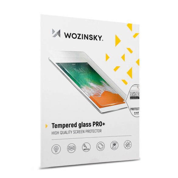 Wozinsky iPad Pro 11 (2024) edzett üvegfólia (tempered glass) 9H keménységű, átlátszó