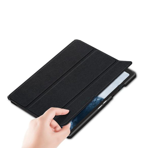 Tech-Protect Smartcase Samsung Galaxy Tab A7 10.4 (2020) T500/T505 oldalra nyíló okos tok, rozé arany