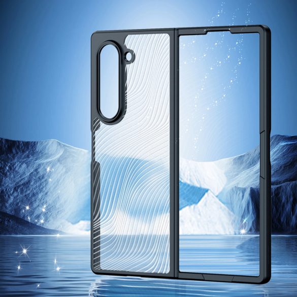 Dux Ducis Aimo Samsung Galaxy Z Fold 6 hátlap, tok, fekete