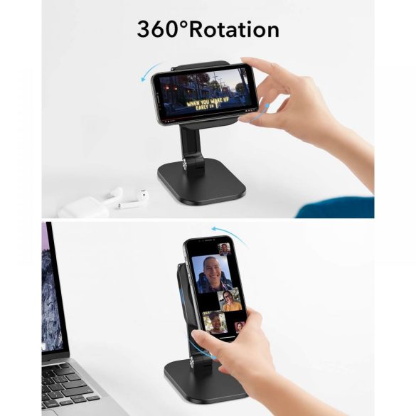 ESR HaloLock MagSafe Wireless Charger Stand vezeték nélküli asztali töltő