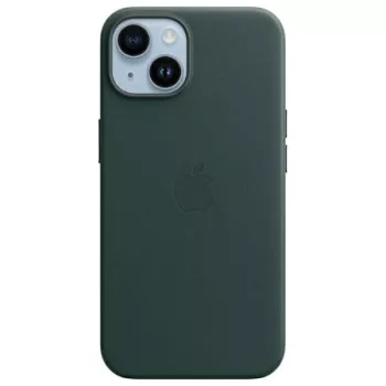   Apple MPP53FE/A iPhone 14 6.1" MagSafe Leather Case tok, zöld