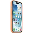 Apple MT173ZM/A iPhone 15 Plus / 14 Plus 6.7" MagSafe orange sorbet Silicone Case tok, narancssárga