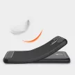 Carbon Case Flexible Samsung Galaxy J7 hátlap, tok, fekete