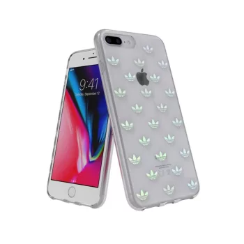   Adidas Original Clear Snap Case iPhone 6 Plus/6S Plus/7 Plus/8 Plus hátlap, tok, átlátszó-színes
