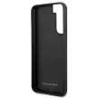 Mercedes MEHCS22MPSQBK Samsung Galaxy S22 Plus hátlap, tok Leather Stars Pattern, fekete