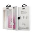 Karl Lagerfeld Choupette Eat Gradient Samsung Galaxy S22 Plus KLHCS22MCFNRCPI tok, rózsaszín
