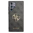 Guess GUHCS22L4GMGGR S908 Samsung Galaxy S22 Ultra hátlap, tok 4G Big Metal Logo, szürke