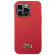 Lacoste LCHCP14XPVCR iPhone 14 Pro Max 6.7" Iconic Petit Pique MagSafe tok, piros