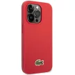 Lacoste LCHCP14XPVCR iPhone 14 Pro Max 6.7" Iconic Petit Pique MagSafe tok, piros