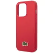 Lacoste LCHCP14XPVCR iPhone 14 Pro Max 6.7" Iconic Petit Pique MagSafe tok, piros