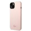 Lacoste LCHCP14SSI iPhone 14 6.1"  Silicone tok, rózsaszín