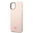 Lacoste LCHCP14SSI iPhone 14 6.1"  Silicone tok, rózsaszín