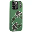 Lacoste LCHCP14LSON iPhone 14 Pro 6,1" Silicone Allover Pattern tok, zöld