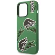 Lacoste LCHCP14LSON iPhone 14 Pro 6,1" Silicone Allover Pattern tok, zöld