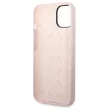 Guess GUHCP14SSLTGU iPhone 14 6.1" Silicone Triangle tok, lila