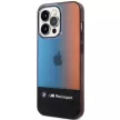 BMW BMHCP14X22HMGK iPhone 14 Pro Max 6,7" tok, fekete Half Tricolor