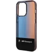 BMW BMHCP14X22HMGK iPhone 14 Pro Max 6,7" tok, fekete Half Tricolor