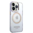 Guess GUHMP14XHTCMU iPhone 14 Pro Max 6,7" Outline Translucent MagSafe tok, arany