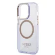 Guess GUHMP14XHTCMU iPhone 14 Pro Max 6,7" Outline Translucent MagSafe tok, arany