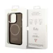 Guess GUHMP14LHTCMK iPhone 14 Pro 6.1" Outline Translucent MagSafe tok, arany