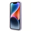 Karl Lagerfeld KLHCP14XSNIKBCU iPhone 14 Pro Max 6.7" Silicone Ikonik tok, lila