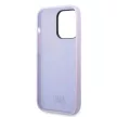 Karl Lagerfeld KLHCP14XSNIKBCU iPhone 14 Pro Max 6.7" Silicone Ikonik tok, lila