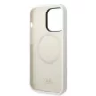 Karl Lagerfeld KLHMP14XSNCHBCH iPhone 14 Pro Max 6.7" Silicone Choupette MagSafe tok, fehér