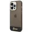 Guess GUHCP14LHGCOK iPhone 14 Pro 6.1 " Translucent tok, fekete