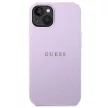 Guess GUHCP14MPSASBPU iPhone 14 Plus / 15 Plus 6.7" Saffiano Strap tok, lila
