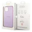 Guess GUHCP14MPSASBPU iPhone 14 Plus / 15 Plus 6.7" Saffiano Strap tok, lila