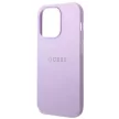 Guess GUHCP14XPSASBPU iPhone 14 Pro Max 6,7" Saffiano Strap tok, lila