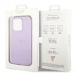 Guess GUHCP14XPSASBPU iPhone 14 Pro Max 6,7" Saffiano Strap tok, lila