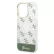 Guess iPhone 14 Pro Max 6,7" GUHCP14XHG4MHA IML Case Electroplated 4G Pattern Bottom Stripe Script Logo tok, khaki