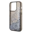 Karl Lagerfeld iPhone 14 Pro Max 6,7" KLHCP14XLCKVK Magsafe Liq Glitter Elong tok, fekete