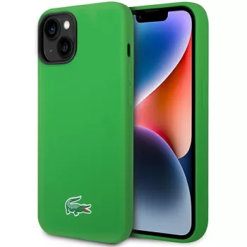   Lacoste LCHMP14SSLON iPhone 14 6.1" tok, zöld Silicone MagSafe