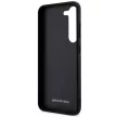 AMG Carbon Stripe&Embossed Samsung Galaxy S23 AMHCS23SBLSCA, hátlap, tok, fekete