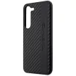 AMG Carbon Stripe&Embossed Samsung Galaxy S23 Plus AMHCS23MBLSCA, hátlap, tok, fekete