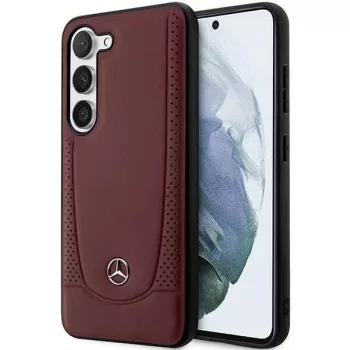   Mercedes MEHCS23SARMRE S23 hátlap, tok, Leather Urban Bengale, fekete