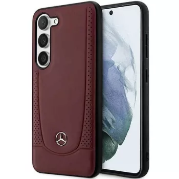   Mercedes MEHCS23SARMRE S23 Plus hátlap, tok Leather Urban Bengale, piros