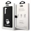 Karl Lagerfeld case Samsung Galaxy S23 Plus KLHCS23MSNCHBCK hardcase Silicone Choupette tok, fekete