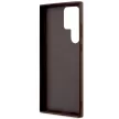 Guess GUHCS23L4GMGBR 4G Big Metal Logo Samsung Galaxy S23 Ultra hátlap, tok, barna