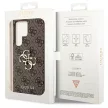 Guess GUHCS23L4GMGBR 4G Big Metal Logo Samsung Galaxy S23 Ultra hátlap, tok, barna