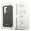 Guess GUHCS23SG4GFGR Samsung Galaxy S23 hátlap, tok 4G Metal Gold Logo, szürke