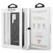 Guess GUHCS23LG4GFGR Samsung Galaxy S23 Ultra hátlap, tok 4G Metal Gold Logo, szürke