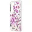 Guess GUHCS23MHCFWST Samsung Galaxy S23 Plus hátlap, tok Flower Collection, fehér